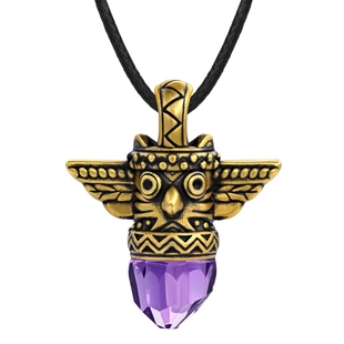 MONOLOGUE独白北纬三十度黄金玛雅紫晶吊坠MRV75(限时送绳)妇女节