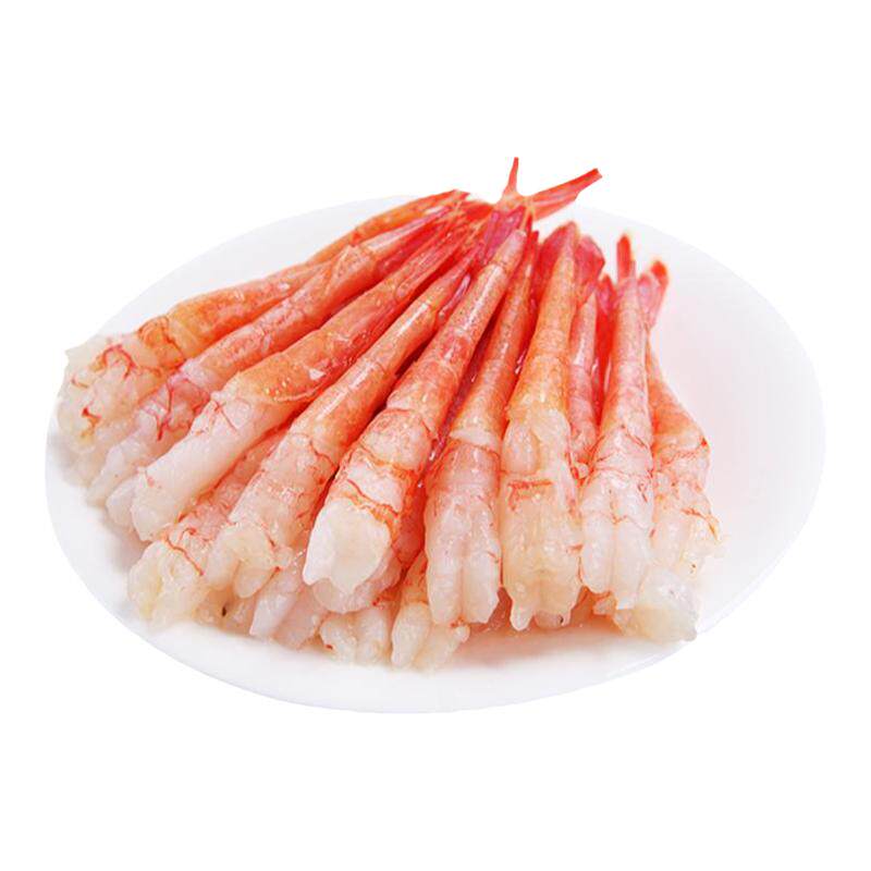 去头去壳鲜甜可口北极甜虾