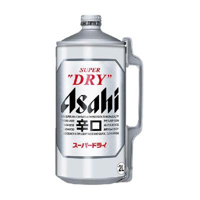 朝日原装进口啤酒2L×1桶