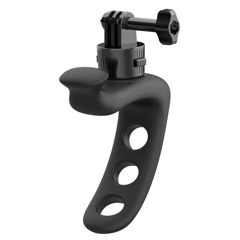 米丢适用大疆action5pro/4/3运动相机骑行支架360x4骑行自行车支架insta360小q骑行固定柔性支架GOPRO12支架