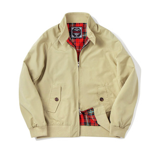 LifeCycle秋冬哈灵顿G9夹克阿美咔叽机车夹克美式复古工装外套男