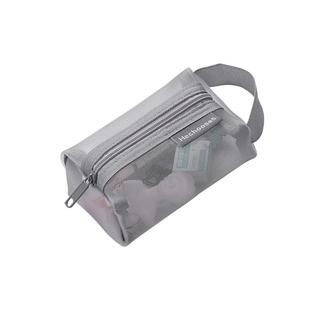 网纱透明收纳袋迷你分装网格拉链袋加厚拉链小钱包小文具袋分类小包便携公交卡零钱文件袋身份证硬币小巧卡包