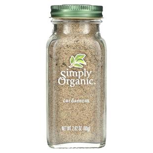 美国Simply Organic cardamom小豆蔻粉有机生酮烹饪烘焙咖啡调料