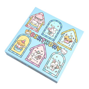 情侣生日礼物戳戳乐盲盒洞洞乐礼盒空盒自制diy撕拉卡抽奖盲盒箱