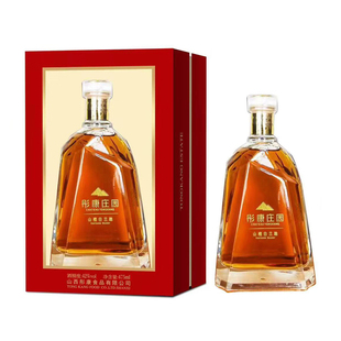 山西晋城特产彤康庄园山楂白兰地42度礼盒装475ml*6瓶整箱泽州红
