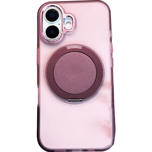 新款适用iphone17手机壳肤感苹果16promax保护壳17pro磁吸支架二合一16高级感金属15奢华14小众13独特好看air