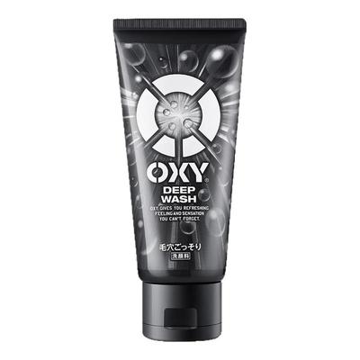 曼秀雷敦OXY男士洁面乳深层清洁去角质去黑头控油补水洗面奶130g