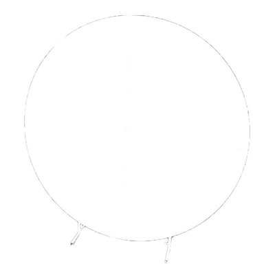 婚庆道具铁艺圆环大型拱门背景花门户外草坪婚礼架子迎宾舞台摆件