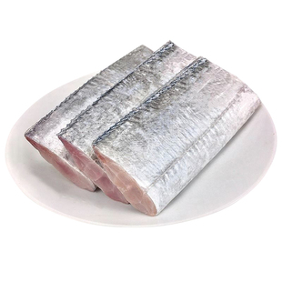 海鱼带鱼段新鲜冷冻四指特宽特大带鱼段中段国产深海海鲜海捕刀鱼