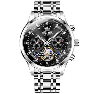 官方正品欧利时手表男款全自动机械表时尚多功能学生镂空品牌腕表