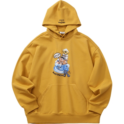 nauticawhitesail连帽卫衣