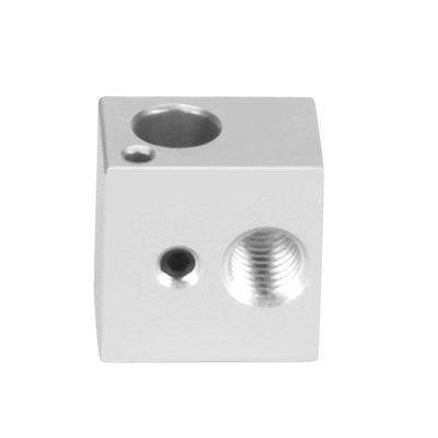 3D打印机加热块 E3D V5全金属铝合金导热块 anycbic i3 mega同款