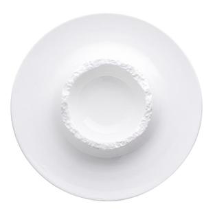 西餐厅盘子法餐欧式摆盘高档酒店分子料理餐具捞饭法式鲍鱼捞饭盘