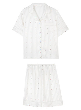 馨帮帮夏季水果印花短袖睡衣