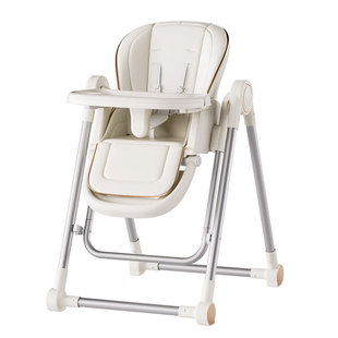宝宝餐椅摇椅二合一多功能可折叠婴儿餐桌椅家用新生儿哄睡儿童椅