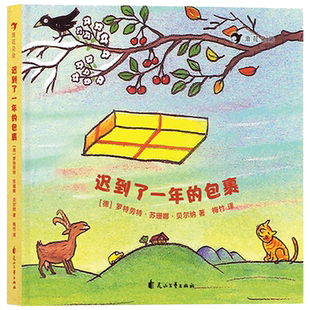 迟到了一年的包裹 国际安徒生奖得主为苏珊娜贝尔纳 2~4岁宝宝精心创作的可爱口袋书 儿童绘本 浪花朵朵童书现货