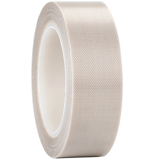 明慎白色铁氟龙胶带封口机耐高温特氟龙胶带真空机胶布隔热高温布