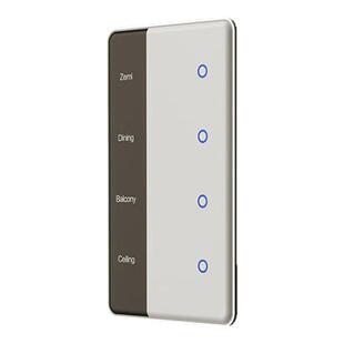 zemismart智能控制面板美标118涂鸦zigbee自定义D名称屏显开关