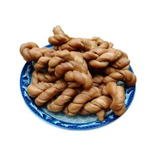 四川老式大麻花大竹童家沈氏麻花红糖甜麻花休闲零食手工香酥麻花