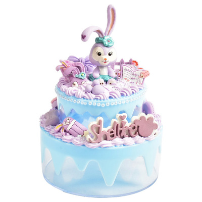 DIY奶油胶蛋糕收纳盒材料包