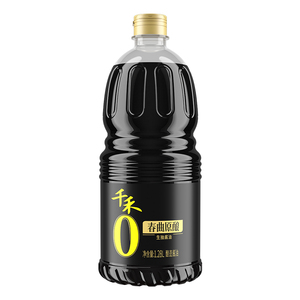千禾0生抽酱油春曲原酿1.28L酿造酱油炒菜烹饪凉拌调味正品官方