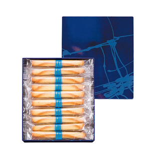 日本YOKUMOKU蛋卷进口雪茄蛋卷零食礼盒伴手礼送礼手工黄油鸡蛋卷