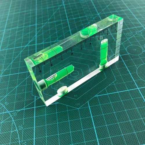 高精度水平尺铸铁迷你水平仪水泡多功能电工工具家用维修安装测量