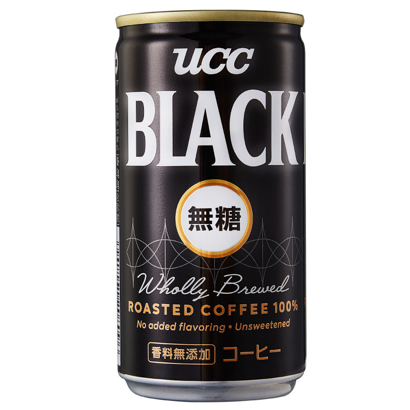 UCC悠诗诗无糖黑咖啡185g*30罐