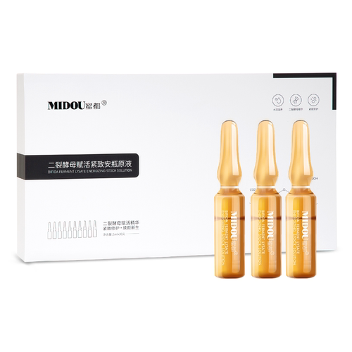 蜜都二裂酵母赋活紧致安瓶原液收缩毛孔面部修护平衡舒缓亮肤包邮