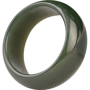 新疆和田玉戒指男复古玉石指环潮男情侣玉尾戒女青玉扳指珠宝玉器