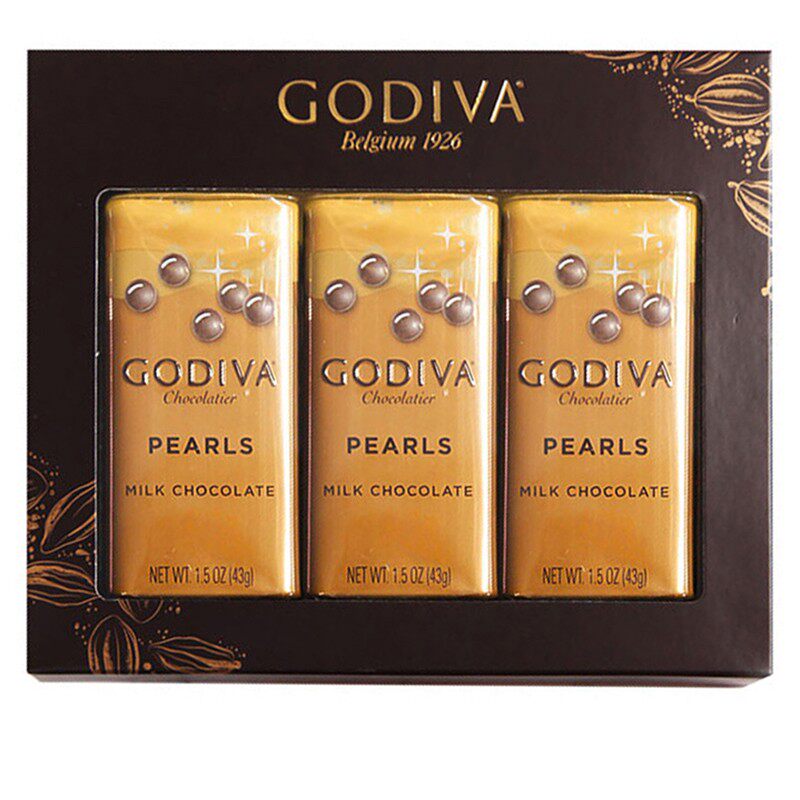 GODIVA歌帝牛奶巧克力豆送女友