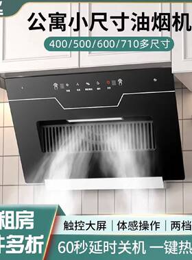 新飞单灶油烟机厨房家用侧吸式窗式抽油烟机小型出租屋公寓大吸力