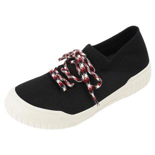 Pansy2025年秋季新款盼喜日本女鞋透气百搭飞织舒适运动休闲鞋