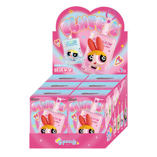 卡游飞天小女警绒绒吊卡闪光勇气系列官方旗舰店正版周边毛绒挂件