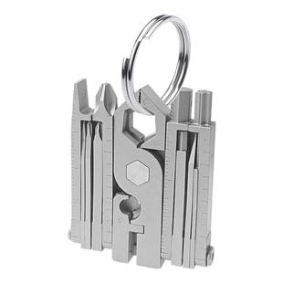 多功能钥匙扣edc工具便携式螺丝刀户外六角扳手取卡针小刀折叠钳