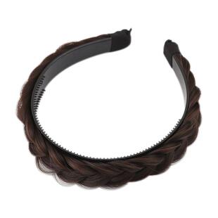 仿真麻花辫假发编发发箍女鱼骨防滑头箍发卡网红2024年新款头饰