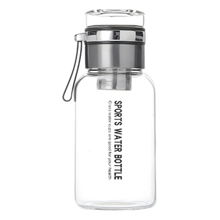 【送杯套】1L大容量吨吨玻璃杯茶水分离带茶仓便携玻璃水杯泡茶杯