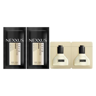 【秒杀专属】NEXXUS黑金闪修组合洗发乳发膜护发精油体验装