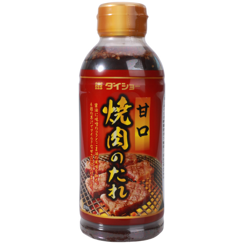 日本进口大逸昌烤肉汁烧烤酱400g日式照烧酱汁蘸料牛排腌料烧肉汁