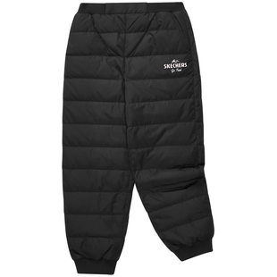 斯凯奇outlets童装儿童羽绒裤加厚防寒冬季男女童保暖长裤大童