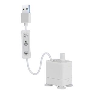 USB小水泵家用超静音迷你小型微型潜水泵假山喷泉循环增压抽水泵