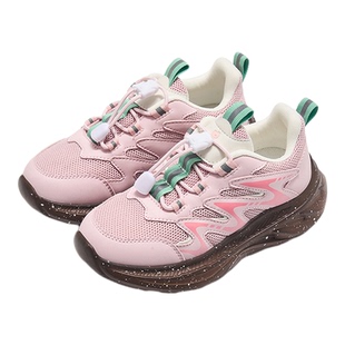 百丽童鞋男女童运动鞋春秋季新款儿童户外鞋登山鞋大童软底跑步鞋