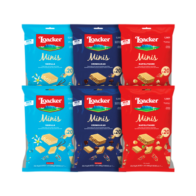 Loacker莱家迷你威化混合多口味