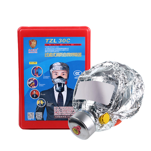 消防防烟面具防毒面罩酒店宾馆家用火灾逃生过滤式自救呼吸器面具