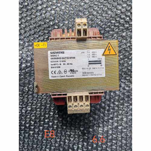 询价变压器4am4842-5at10-ofao，0.5kv