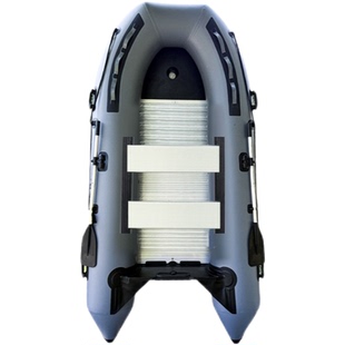 冠浪冲锋舟铝合金硬底橡皮艇加厚耐磨路亚皮划艇折叠钓鱼充气垫船