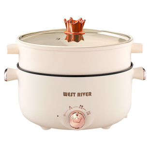 德国全自动电火锅一体炒菜电炒锅多功能料理锅蒸煎炒涮不粘烹饪锅