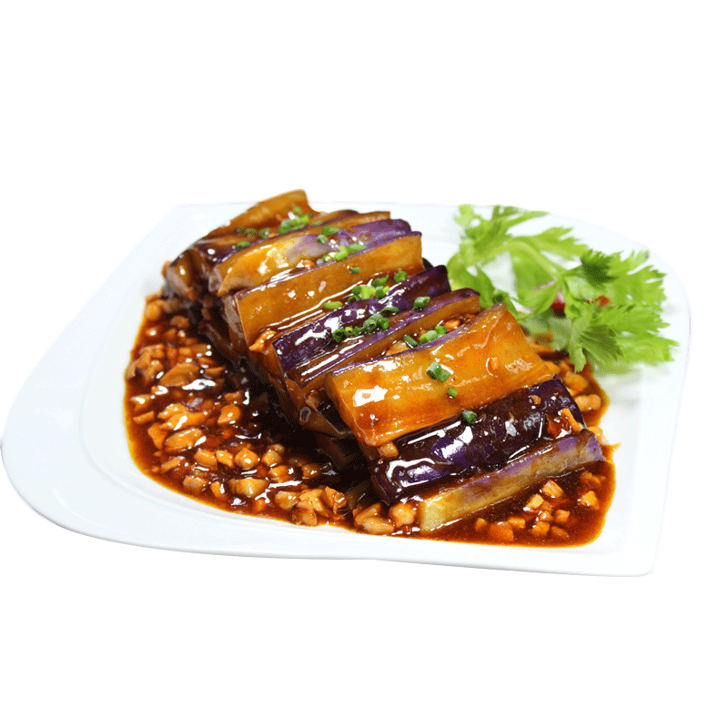 肴小郎鱼香肉末茄子200g*10快餐
