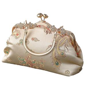 原创手工包包2025新款女汉服包包古风手提包晚宴包宴会包旗袍包包