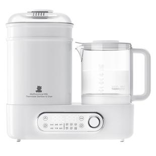 小白熊恒温水壶奶瓶消毒柜二合一烘干温奶器暖奶器婴儿泡奶一体机